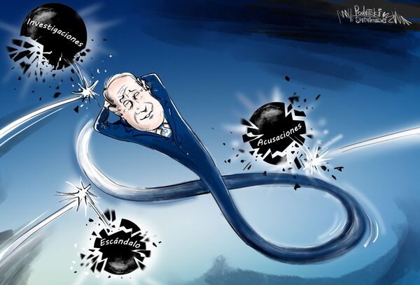 Gantz y Netanyahu firman un acuerdo para formar un gobierno continuista - Sputnik Mundo