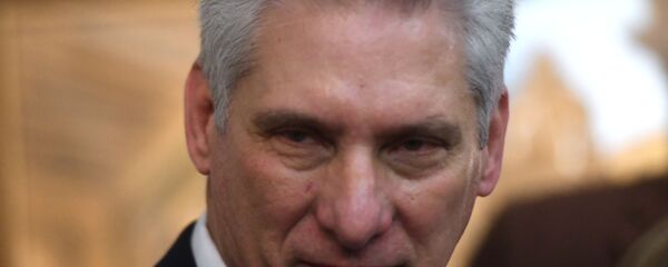 Miguel Díaz-Canel, presidente de Cuba - Sputnik Mundo