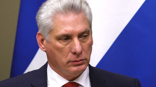 Miguel Díaz-Canel, presidente de Cuba - Sputnik Mundo