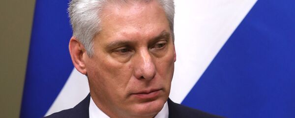 Miguel Díaz-Canel, presidente de Cuba - Sputnik Mundo