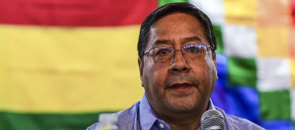 Luis Arce, candidato presidencial del MAS - Sputnik Mundo