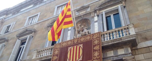 Fachada del Palau de la Generalitat en Barcelona (imagen referencial) - Sputnik Mundo