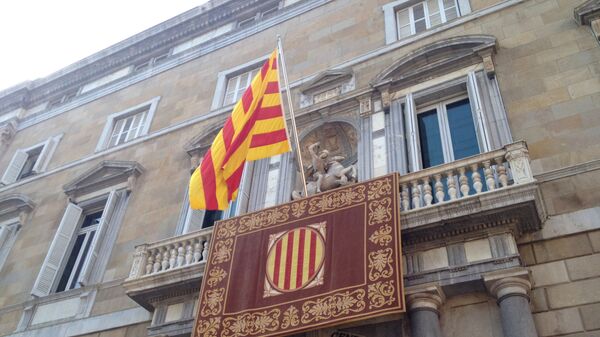 Fachada del Palau de la Generalitat en Barcelona (imagen referencial) - Sputnik Mundo