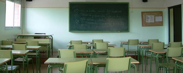 Aula vacía Aula vacía - Sputnik Mundo