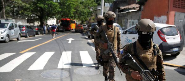 Policía de El Salvador - Sputnik Mundo