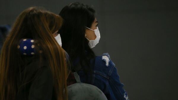 Pasajeros en un aeropuerto  - Sputnik Mundo