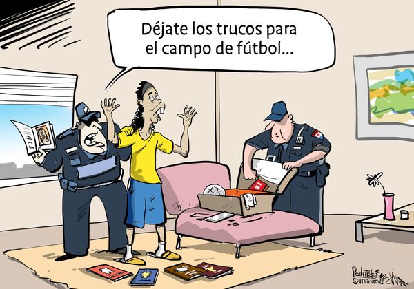 Ronaldinho queda libre tras cinco meses de detención en Paraguay - Sputnik Mundo