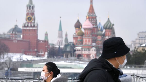 Turistas en Moscú - Sputnik Mundo