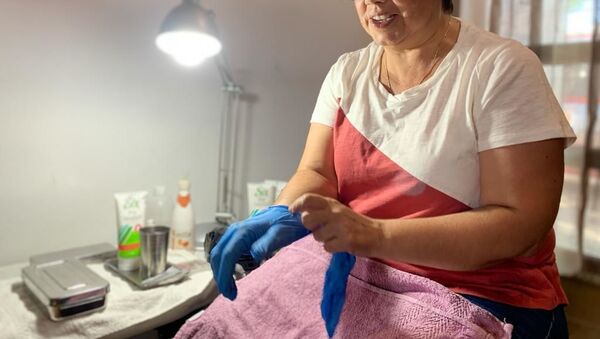 Adriana Rodríguez, podóloga uruguaya - Sputnik Mundo