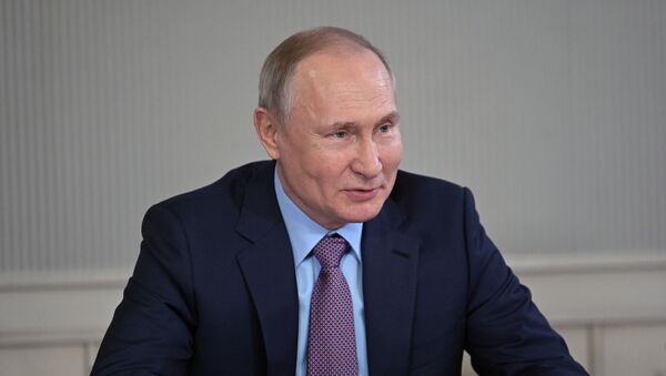 El presidente de Rusia, Vladímir Putin - Sputnik Mundo