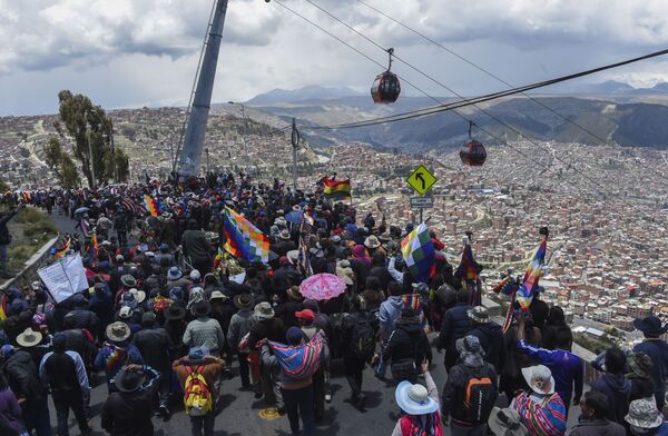 El Alto: por qué es la ciudad más combativa de Bolivia | Fotos - Sputnik Mundo