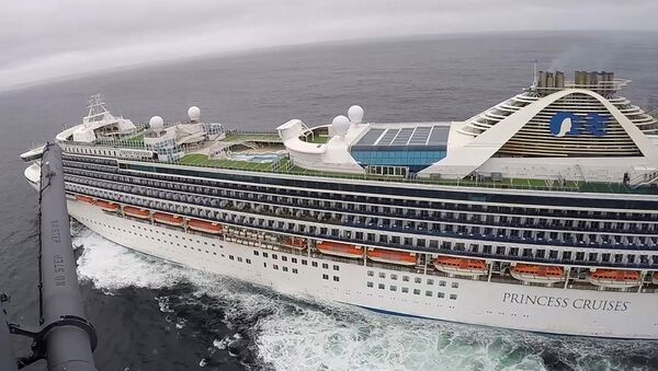 El crucero Grand Princess - Sputnik Mundo