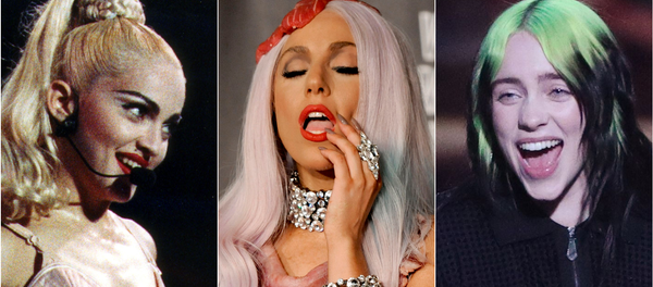 Madonna, Lady Gaga y Billie Eilish - Sputnik Mundo