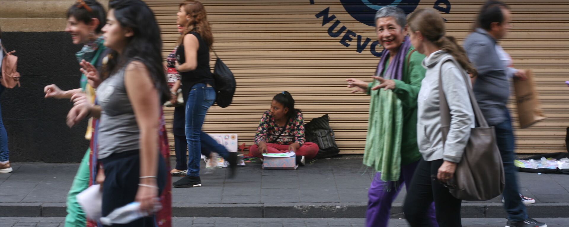 Megamarcha feminista en la Ciudad de México por el Día Internacional de la Mujer - Sputnik Mundo, 1920, 08.03.2023