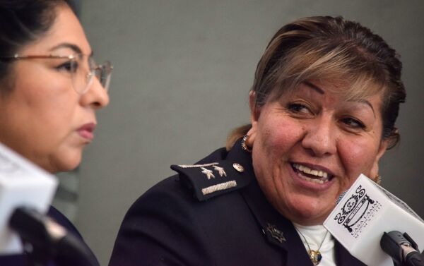 María Elena Pizaña Ibarra, Comandanta de la Unidad de violencia Intrafamiliar de la Dirección General de Seguridad Ciudadana Nezahualcóyotl María Elena Pizaña Ibarra, Comandanta de la Unidad de violencia Intrafamiliar de la Dirección General de Seguridad Ciudadana Nezahualcóyotl - Sputnik Mundo