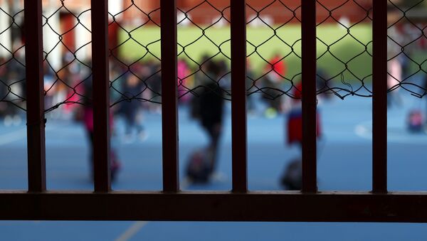Los estudiantes de un colegio de Madrid - Sputnik Mundo