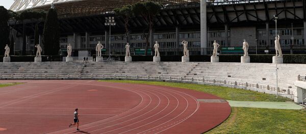 Un estadio vacío  - Sputnik Mundo