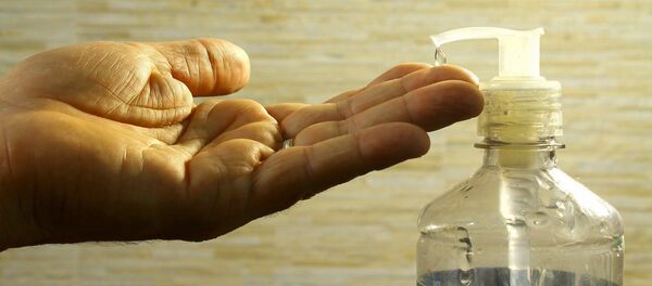 Gel antibacterial (imagen referencial) - Sputnik Mundo