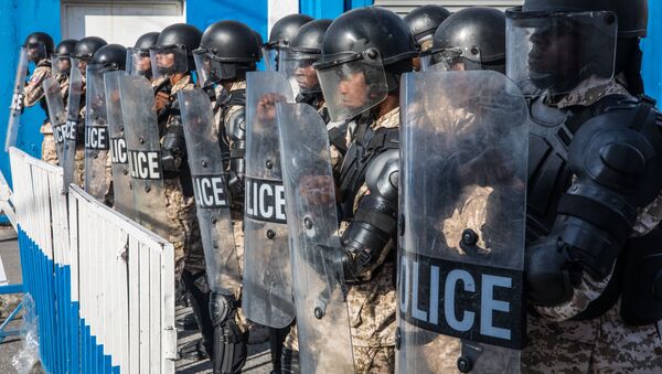 Policía de Haití  - Sputnik Mundo