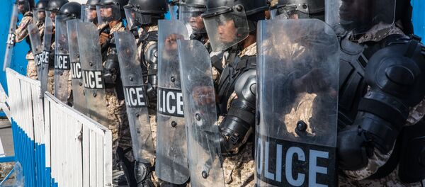 Policía de Haití  - Sputnik Mundo