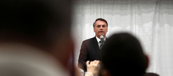 Jair Bolsonaro, presidente de Brasil - Sputnik Mundo