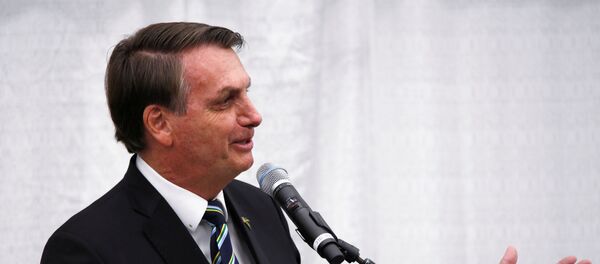 Jair Bolsonaro, presidente de Brasil - Sputnik Mundo