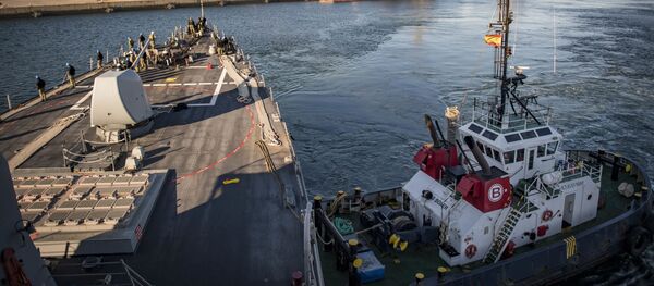 Destructor USS Donald Cook en la Base Naval de Rota, Andalucía (archivo) - Sputnik Mundo