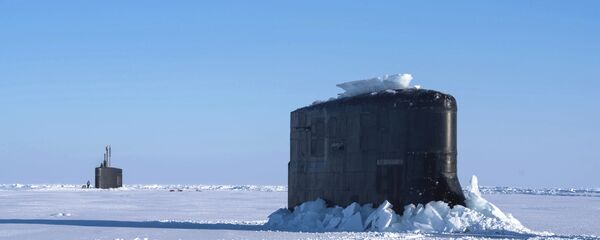 Un submarino estadounidense de la clase Seawolf (archivo) - Sputnik Mundo