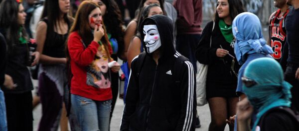 Protestas en Chile - Sputnik Mundo