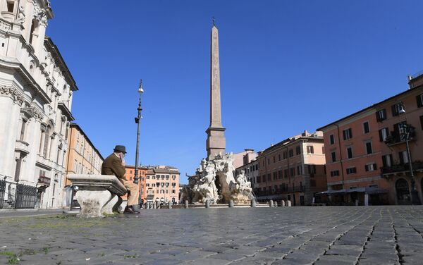 La Plaza Navona en Roma - Sputnik Mundo