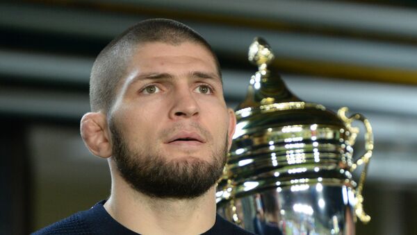 Khabib Nurmagomédov, luchador ruso de MMA - Sputnik Mundo