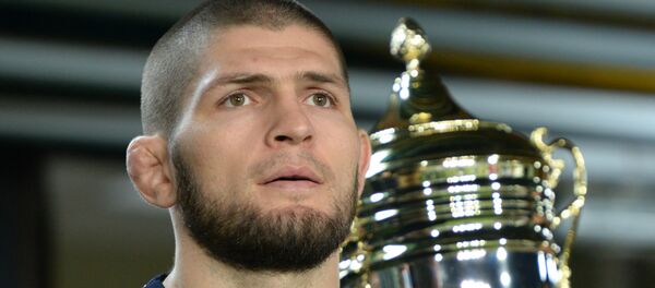 Khabib Nurmagomédov, luchador ruso de MMA - Sputnik Mundo