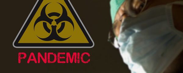 Un médico durante el brote de coronavirus en el mundo (imagen referencial) - Sputnik Mundo