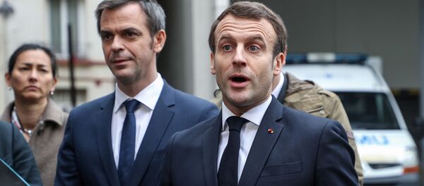 Emmanuel Macron, el presidente de Francia Emmanuel Macron, el presidente de Francia - Sputnik Mundo