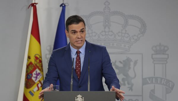 Pedro Sánchez - Sputnik Mundo