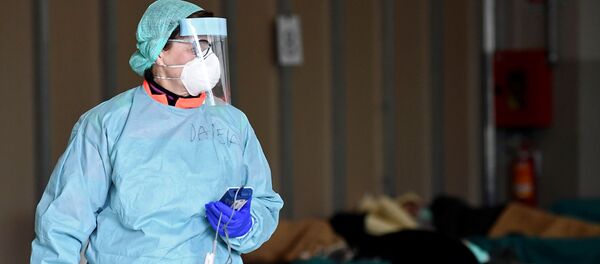 Una médica (imagen referencial) - Sputnik Mundo