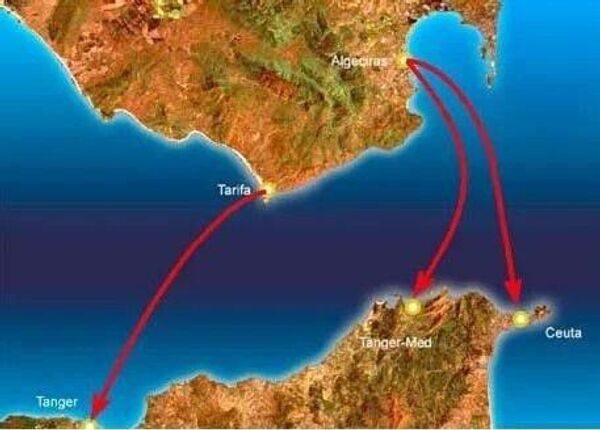 El cierre de fronteras para aislar a Marruecos del virus ahoga al Estrecho - Sputnik Mundo