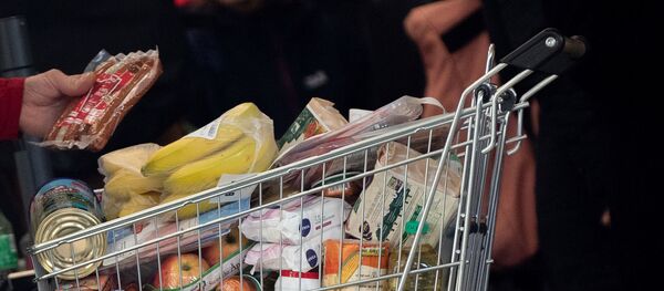 Un carrito de compra Un carrito de compra - Sputnik Mundo