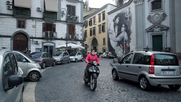 Situación en Nápoles, Italia Situación en Nápoles, Italia - Sputnik Mundo