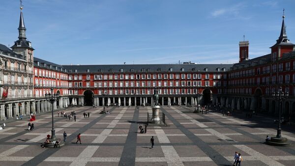 Plaza Mayor, Madrid, España - Sputnik Mundo