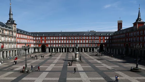 Plaza Mayor, Madrid, España - Sputnik Mundo
