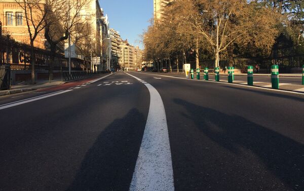 Madrid sin gente  - Sputnik Mundo