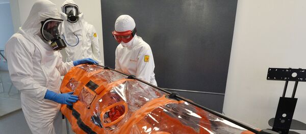 Pruebas de control de funcionamiento de las cápsulas herméticas (archivo) - Sputnik Mundo