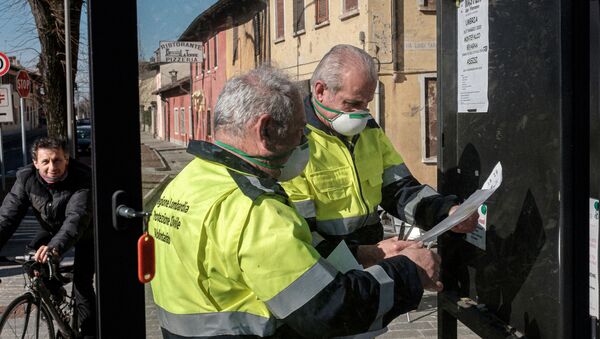 Coronavirus en Lombardía - Sputnik Mundo