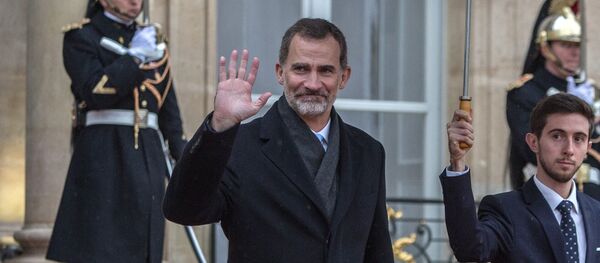 El Rey de España, Felipe VI - Sputnik Mundo