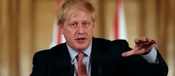 Boris Johnson, primer ministro británico  - Sputnik Mundo