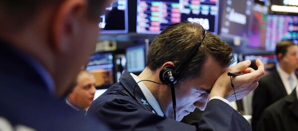 Una bolsa de valores (imagen referencial) Una bolsa de valores (imagen referencial) - Sputnik Mundo