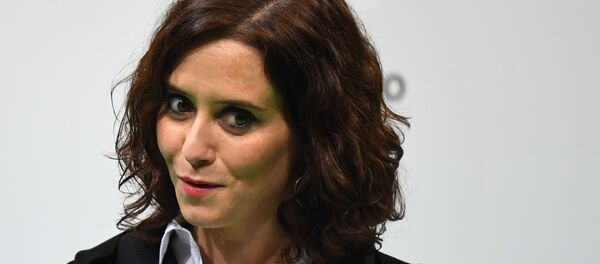 Isabel Díaz Ayuso, presidenta de la Comunidad de Madrid - Sputnik Mundo