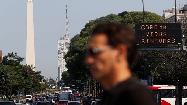 Una calle de Buenos Aires - Sputnik Mundo