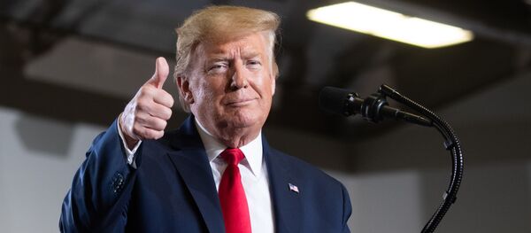 Donald Trump, presidente de EEUU - Sputnik Mundo